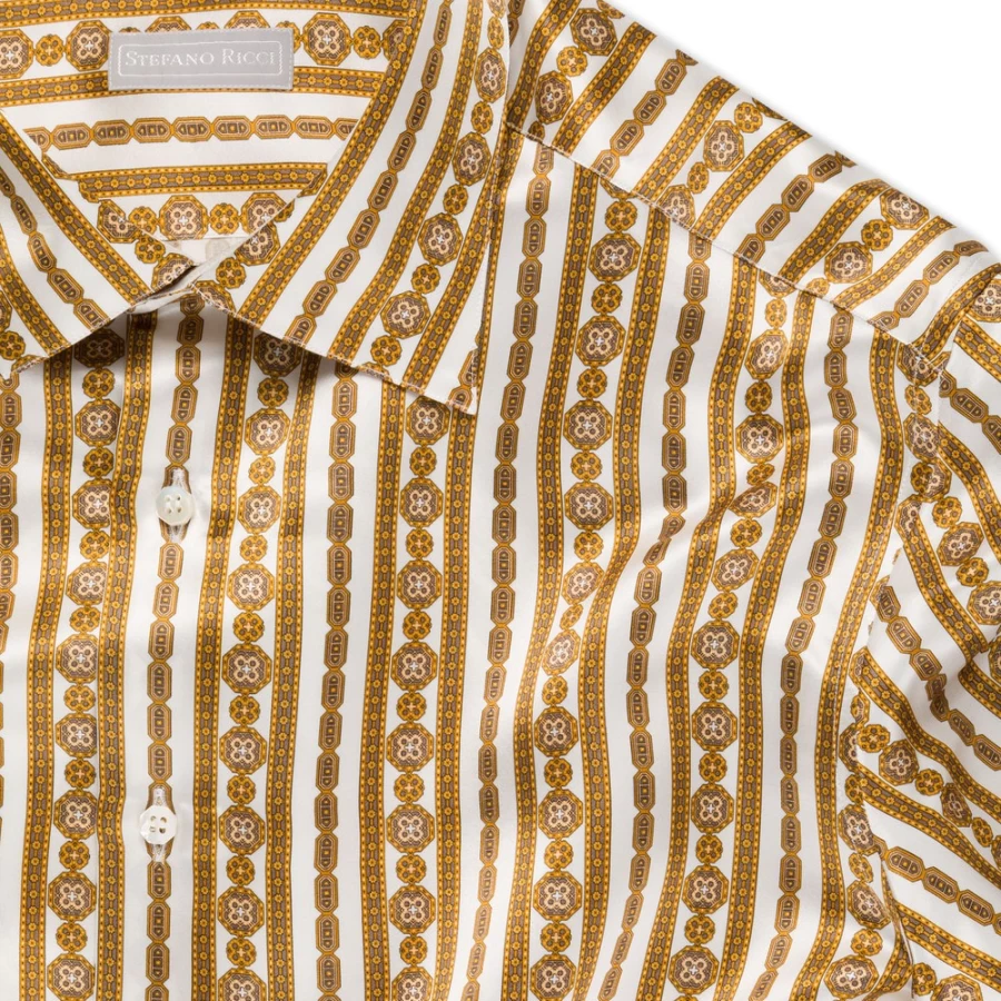 Stefano Ricci Handmade Ivrea Men's Shirt in Color 43202H_005