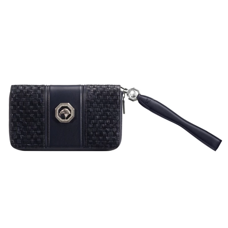 Stefano Ricci Luxury Crocodile & Calfskin Leather Zip Around Wallet for Men