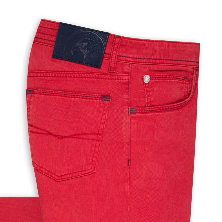 "Stefano Ricci Men's High Rise Jeans - Premium Luxury Denim for Men"