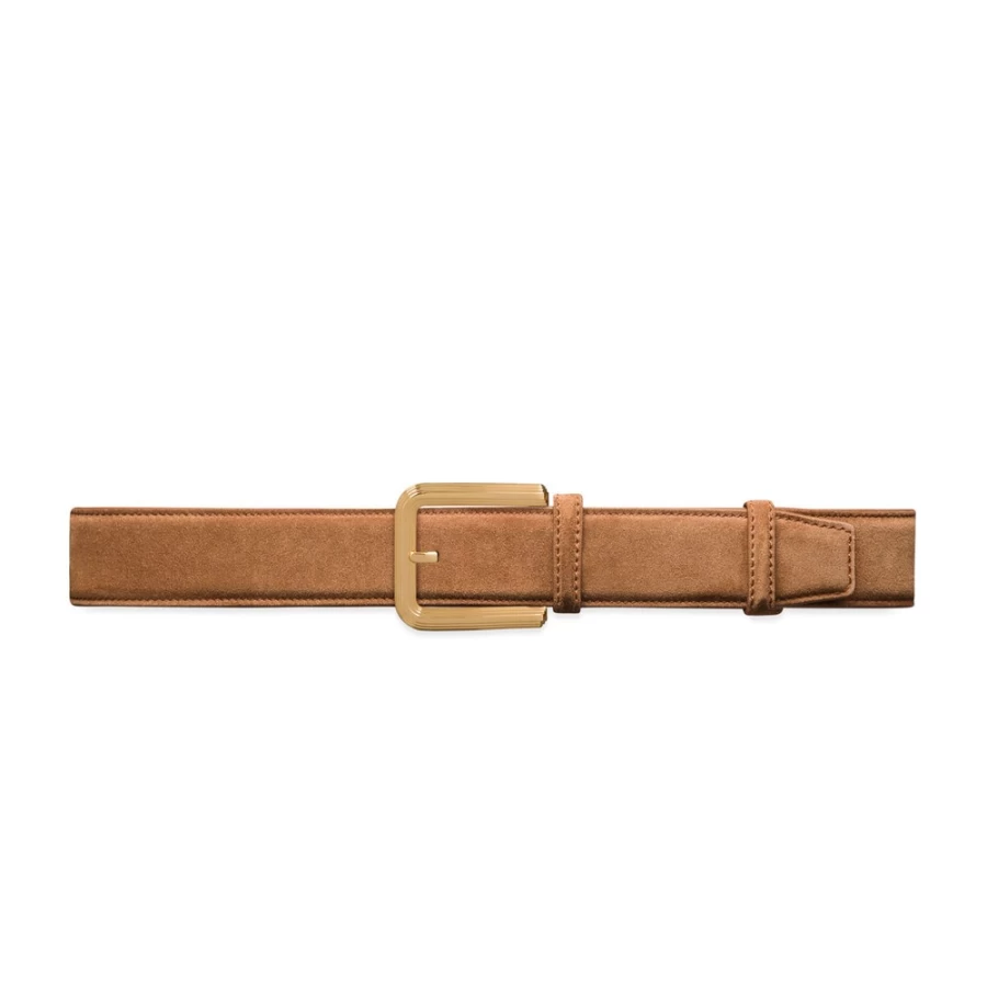 "Stefano Ricci Luxury Suede Belt for Men – Premium Leather Strap with Elegant Design"