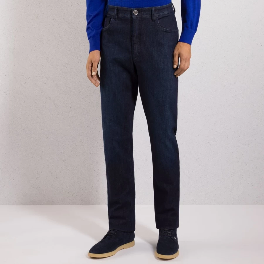 "Stefano Ricci Men's Premium Luxury Jeans for Style & Comfort"