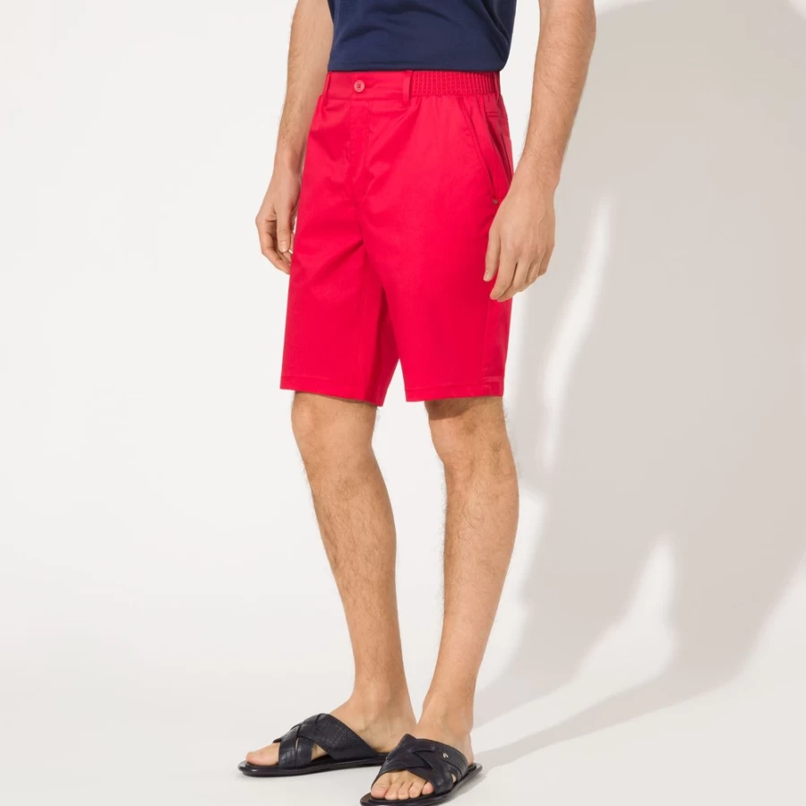 Stefano Ricci Men's Bermuda Shorts | Luxury Cotton Summer Casual Shorts