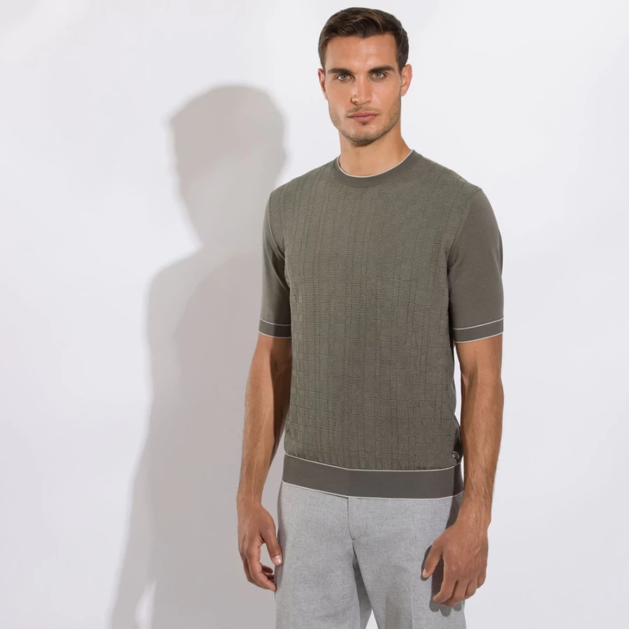 Stefano Ricci Men's Luxury Crewneck Sweater for Premium Comfort & Style