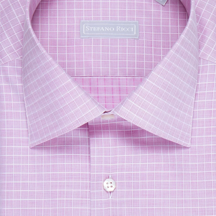 Stefano Ricci Men's Handmade Asti Shirt – Premium Luxury Cotton Dress Shirt