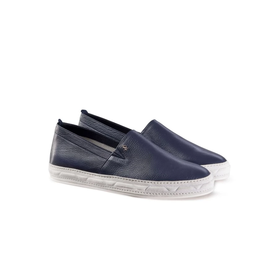 Stefano Ricci Men's Slip-On Deerskin Loafers – Premium Casual Luxury Shoes
