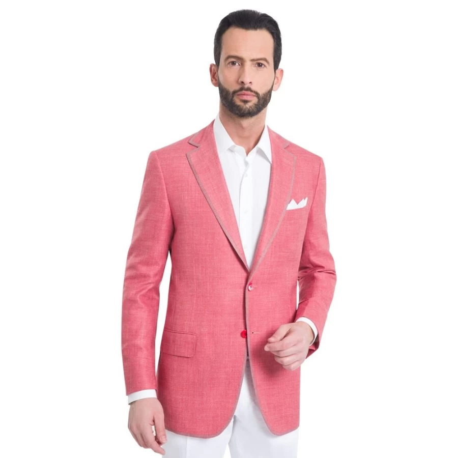 "Stefano Ricci Men's Luxury Unlined Sartorial Jacket – Premium Tailored Blazer"