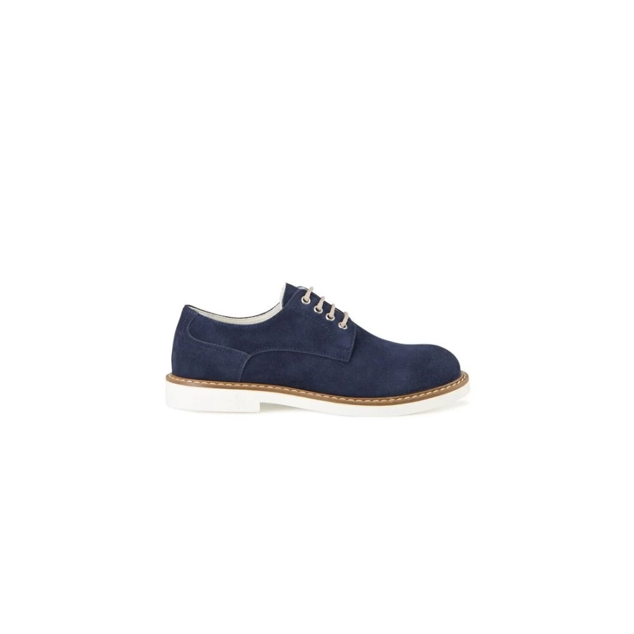 Stefano Ricci Junior Suede Derby Shoes for Boys | Luxe Casual Footwear