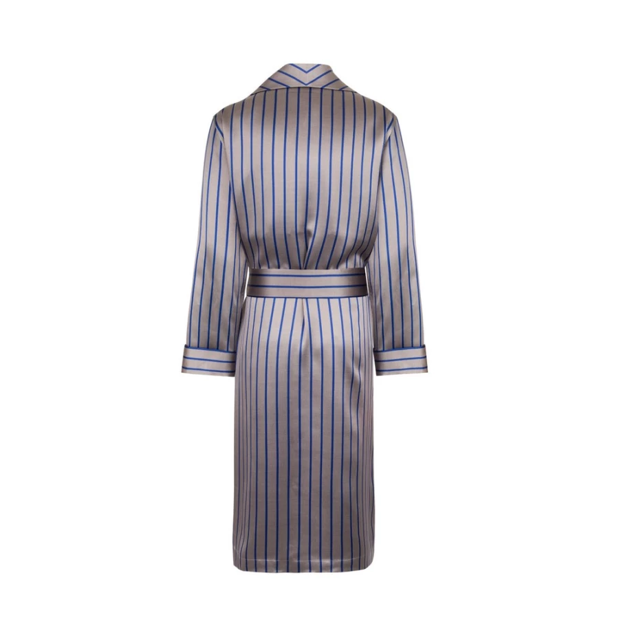 "Stefano Ricci Men's Luxury Silk Robe in Elegant Color 43303V_007"