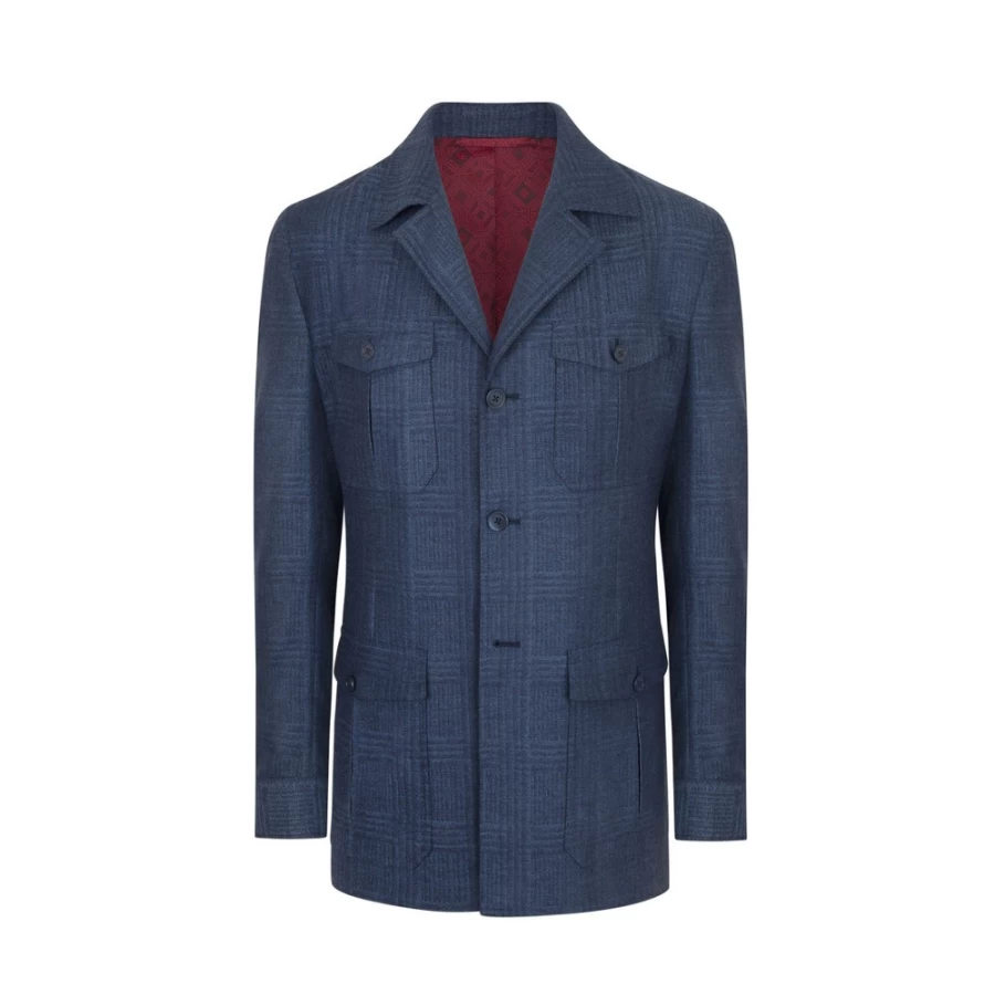 Stefano Ricci Men's Luxury Field Jacket – Premium Outerwear for Stylish Outdoor Adventures