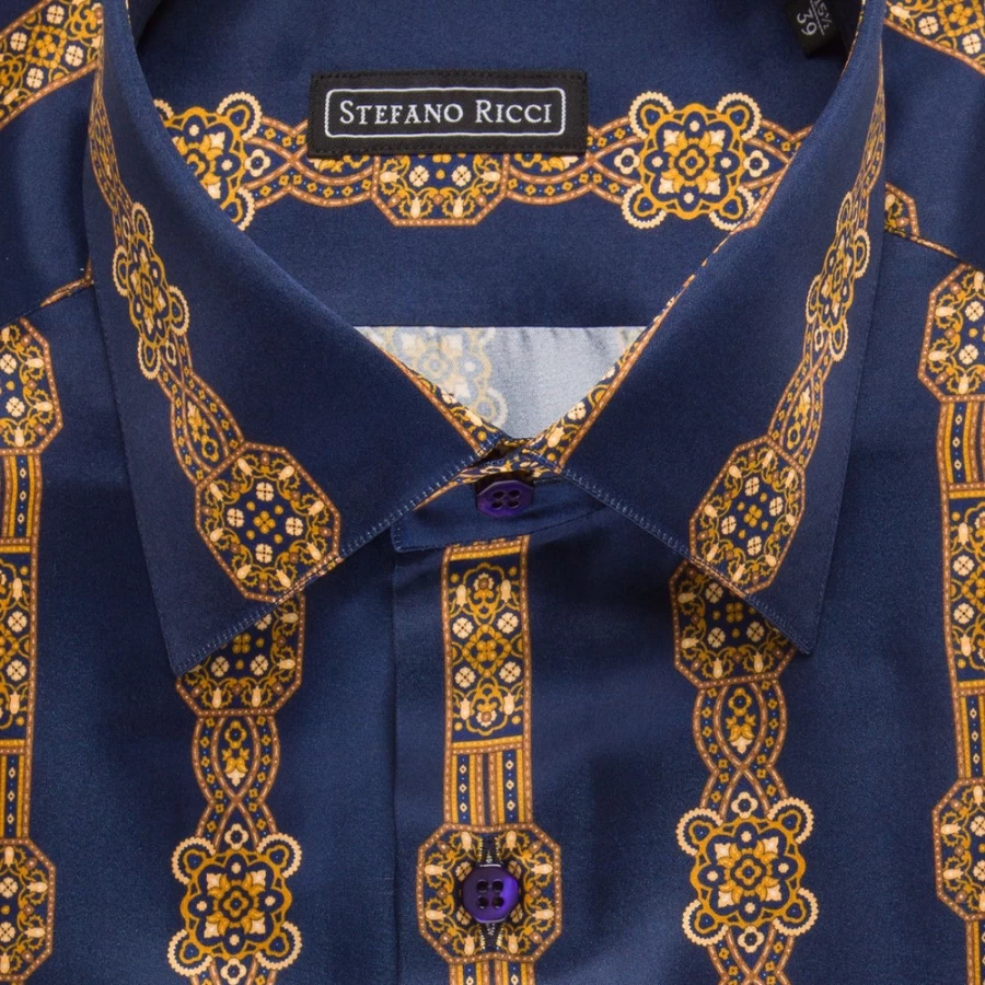"Stefano Ricci Handmade Torino Shirt for Men | Premium Luxury Men's Shirt"