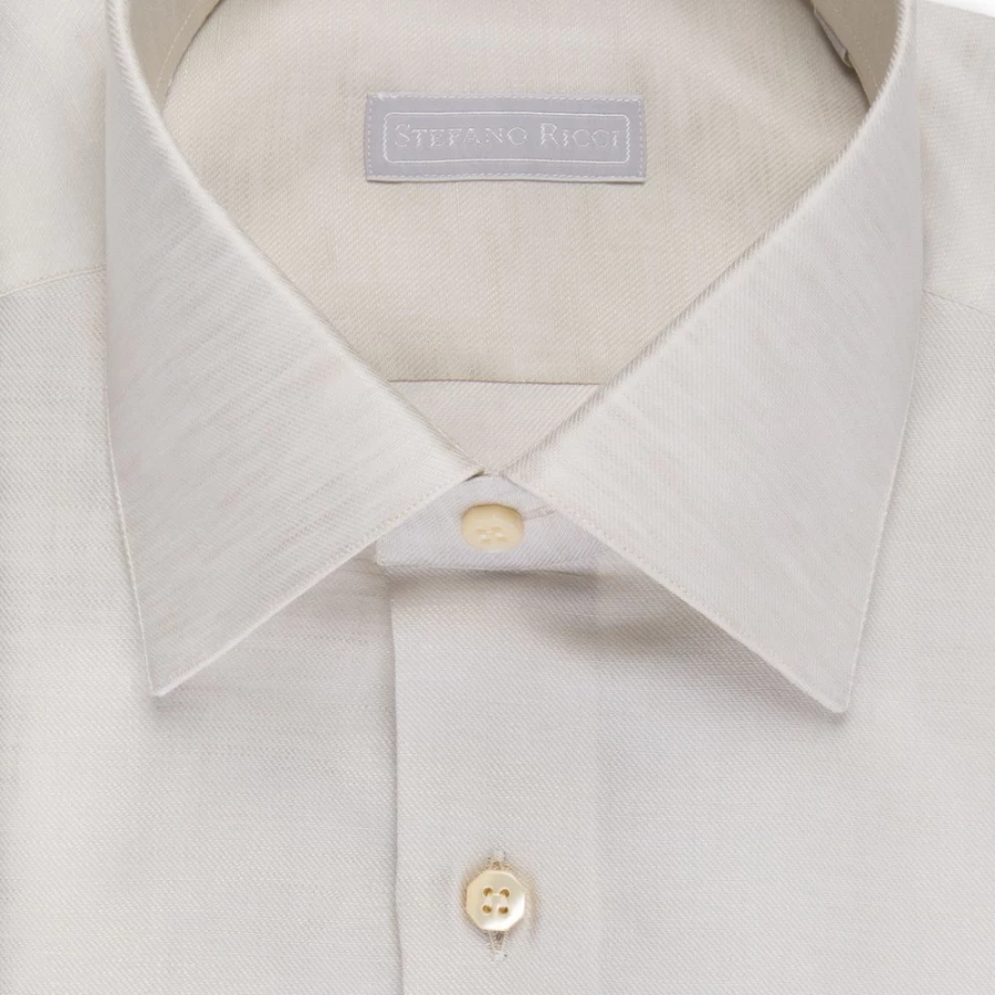 Stefano Ricci Men's Handmade Asti Shirt - Premium Luxury Cotton Dress Shirt