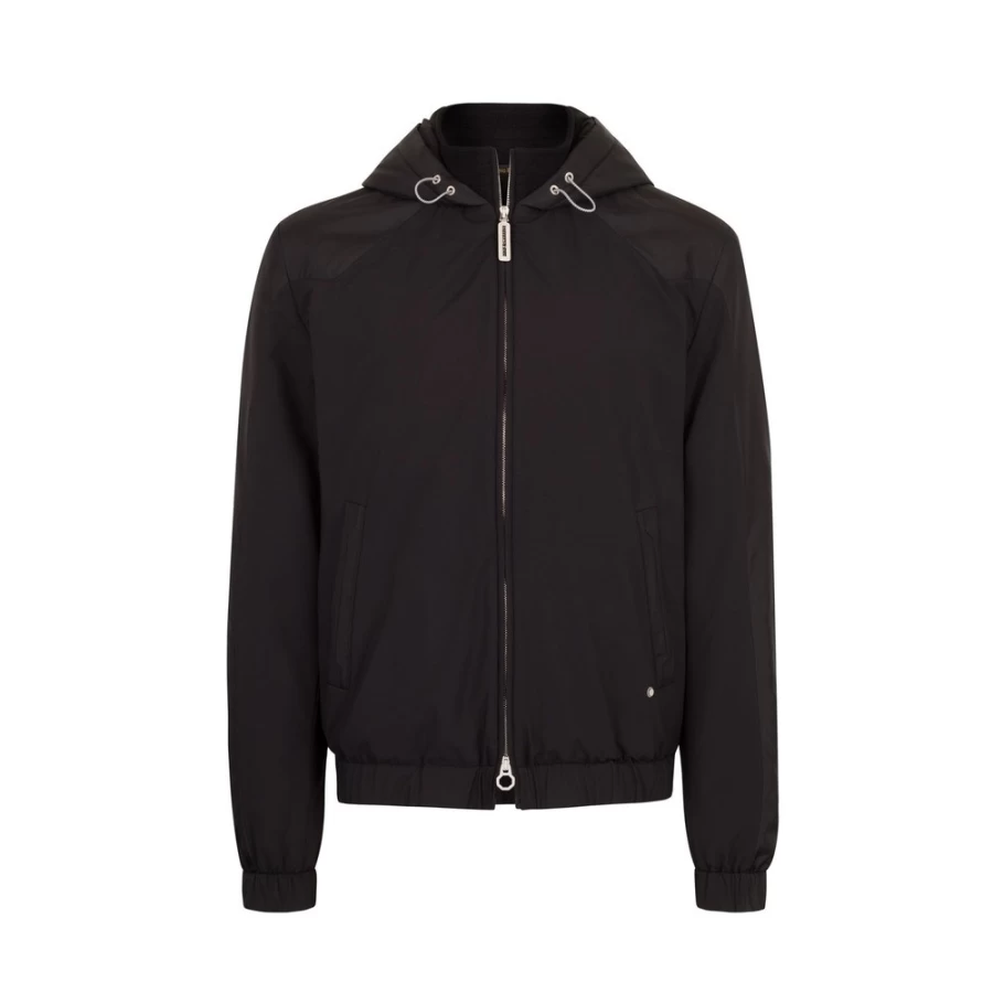 "Stefano Ricci Men's Premium Hooded Blouson Jacket – Luxury Designer Outerwear"