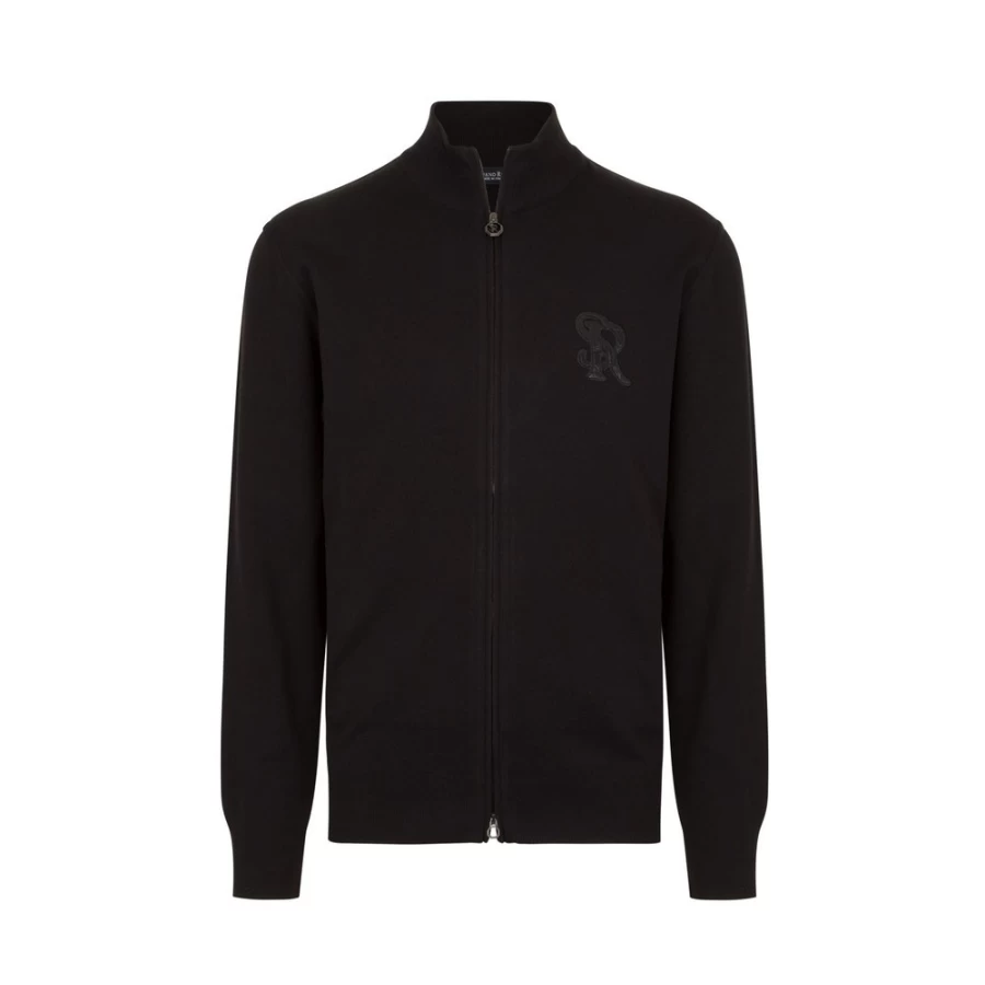 Stefano Ricci Men's Knit Jogging Blouson Jacket in Premium Fabric, Style F22350_7131
