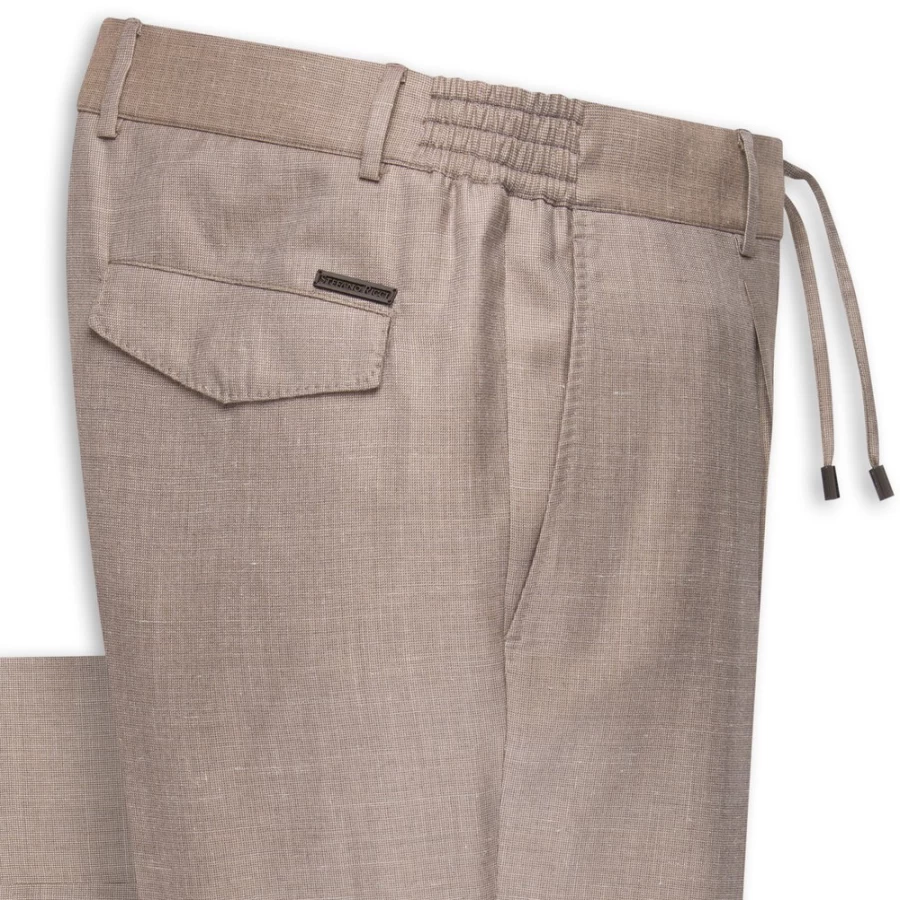 "Stefano Ricci Men's Premium Casual Trousers in Classic Pi70Hc_6929 Color"
