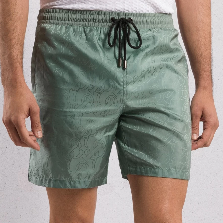 Stefano Ricci Men's Luxury Swim Shorts in Classic Design - Premium Quality Pa001N_6011 Color