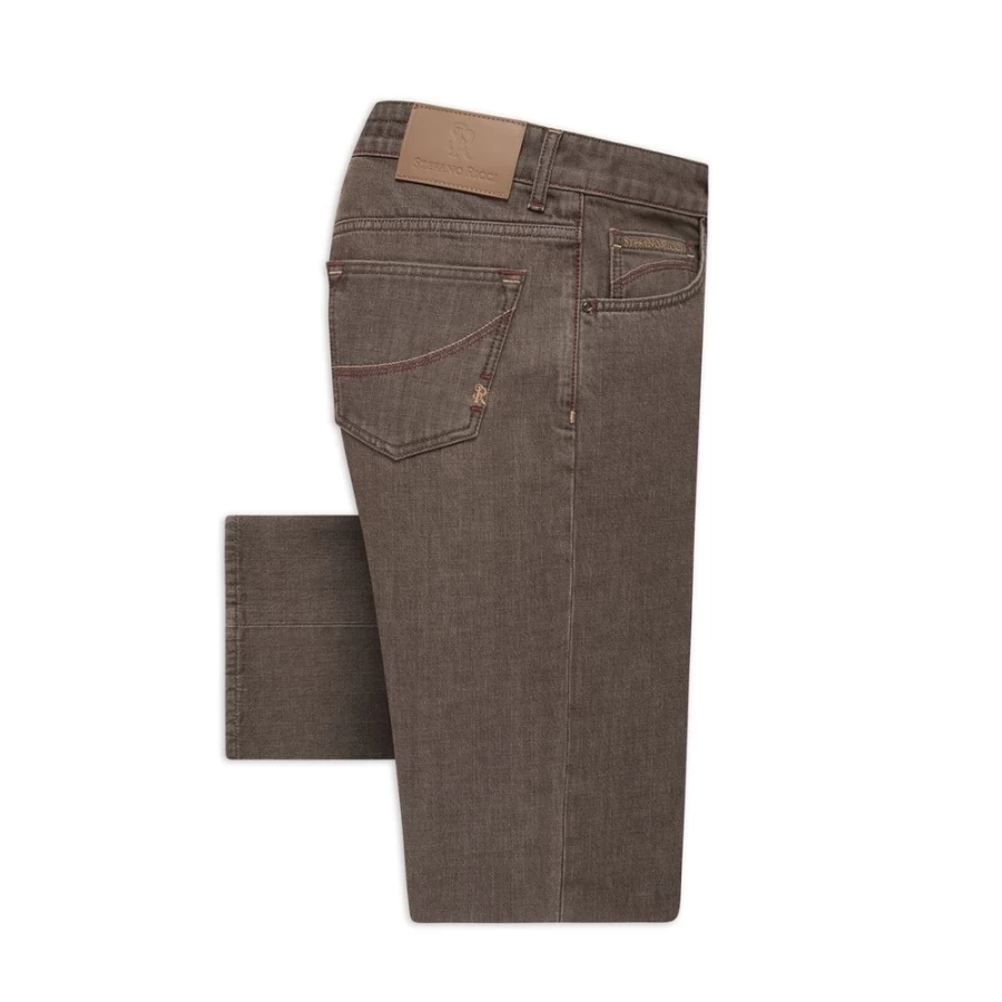 "Stefano Ricci Men's Premium Luxury Jeans for Style & Comfort"