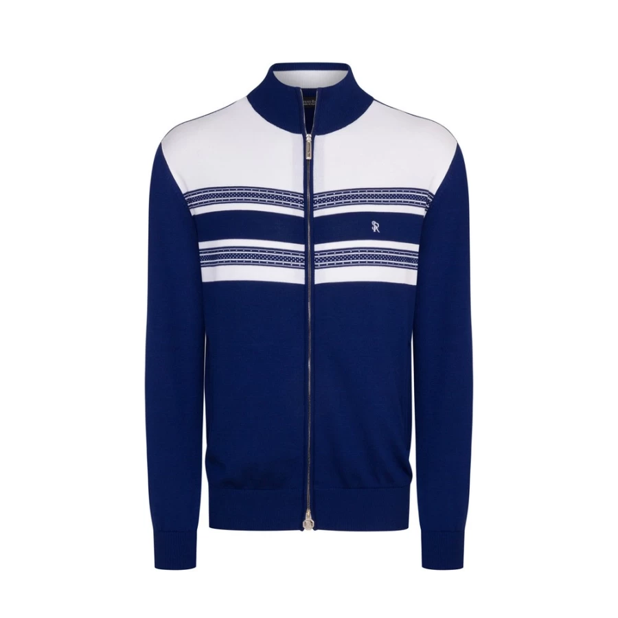 "Stefano Ricci Men's Zip Blouson Jacket – Premium Luxury Outerwear"
