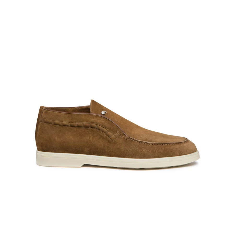 Stefano Ricci M039 Suede Slip-On Chukka Boots for Men | Luxe Comfort & Style
