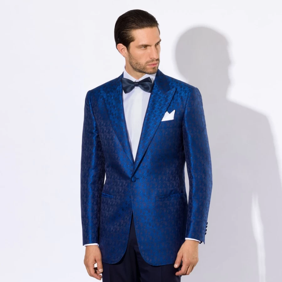 Stefano Ricci Men's ASF Silk Tuxedo Jacket - Luxury Formal Wear for Weddings & Evening Events