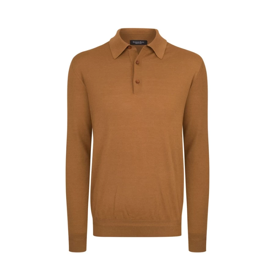 Stefano Ricci Men's Knit Three-Button Polo Shirt in Classic Color F22340_247