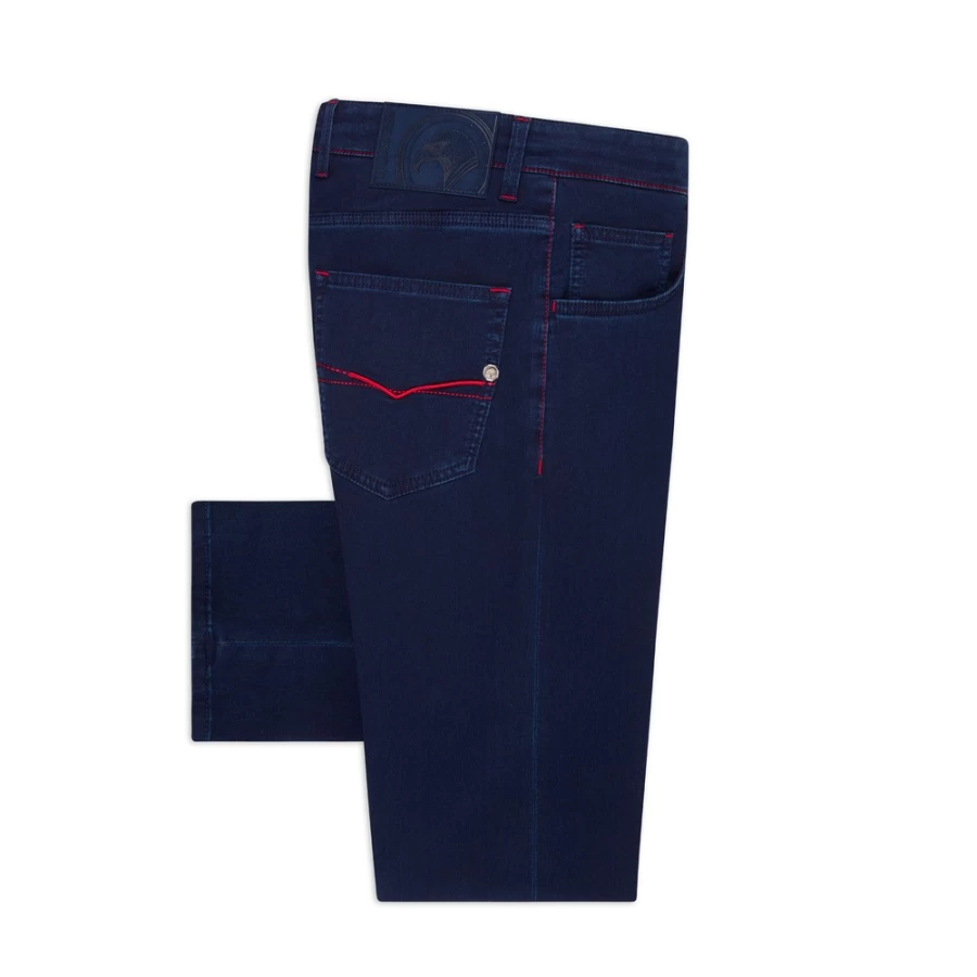 Stefano Ricci Men's Slim Fit Jeans - Premium Tailored Denim for a Stylish Look