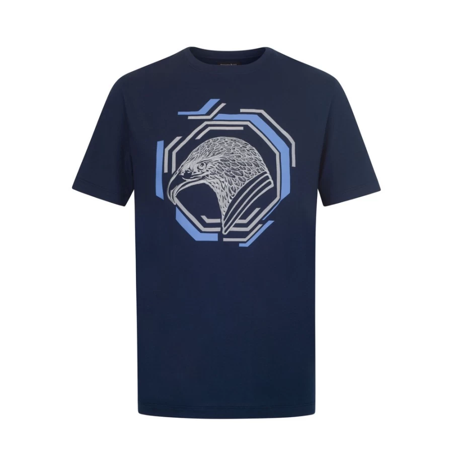 Stefano Ricci Men's B001 Crewneck T-Shirt | Premium Cotton Classic Fit