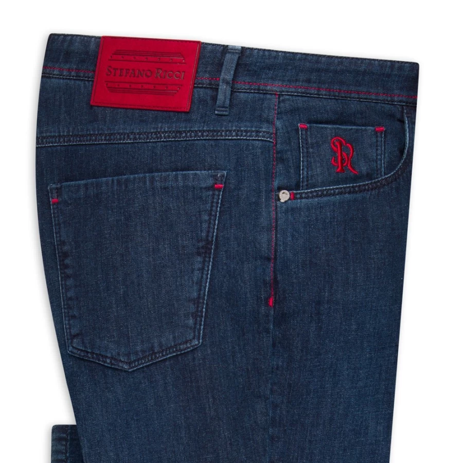 "Stefano Ricci Men's Premium Luxury Jeans for Style & Comfort"
