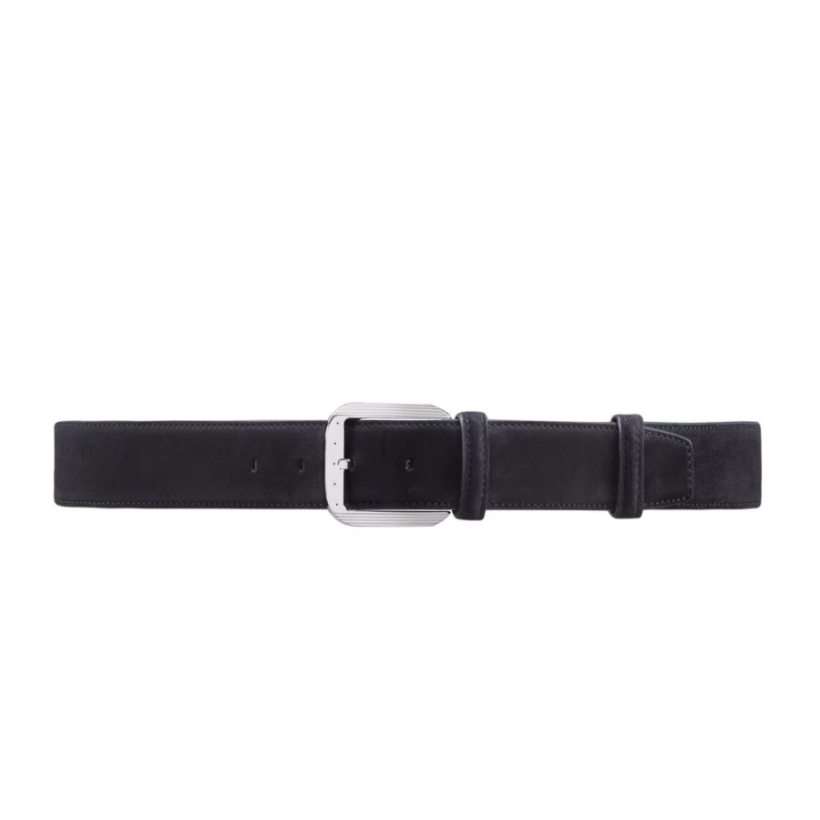 Stefano Ricci Genuine Suede Leather Belt for Men - Premium Italian Designer Strap