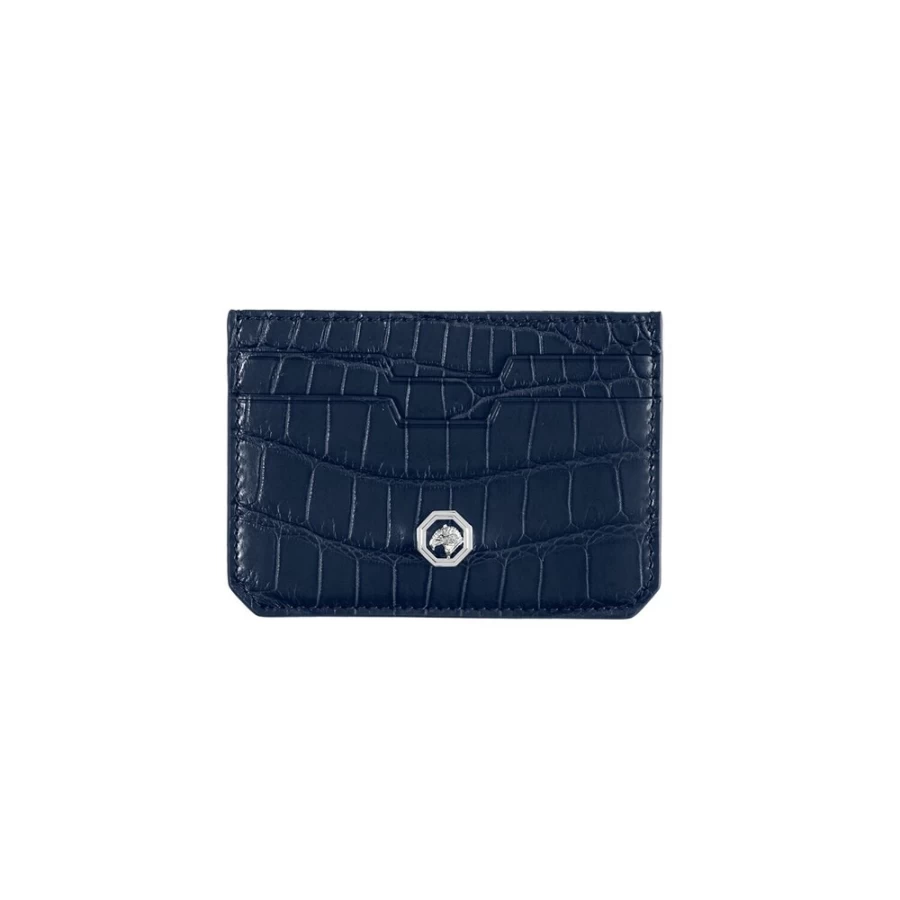 "Stefano Ricci Luxury Crocodile Keyring and Card Holder Gift Set in B013 Matte Finish"