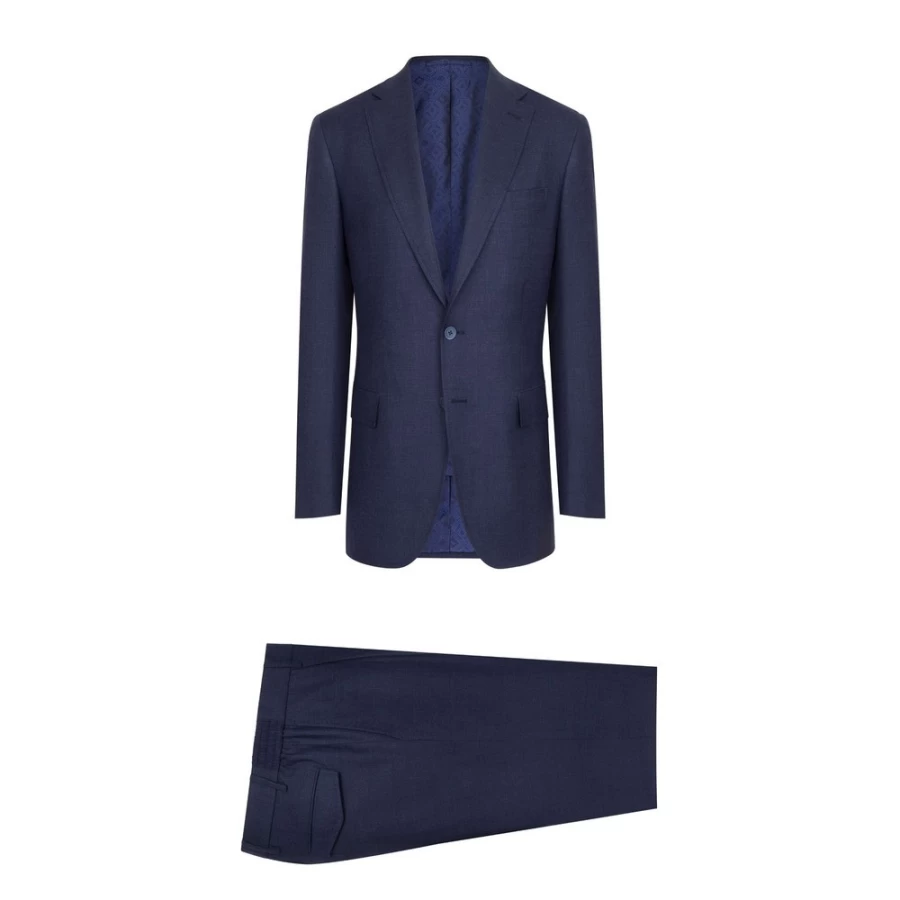 "Stefano Ricci Men's Two-Button Deconstructed Suit – Premium Tailored Blazer"