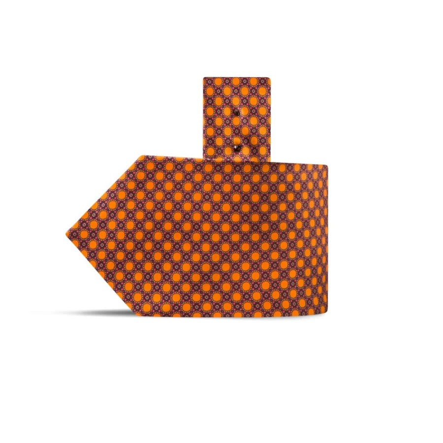 Stefano Ricci Luxury Hand-Printed Silk Tie in Elegant 37010_010 Color