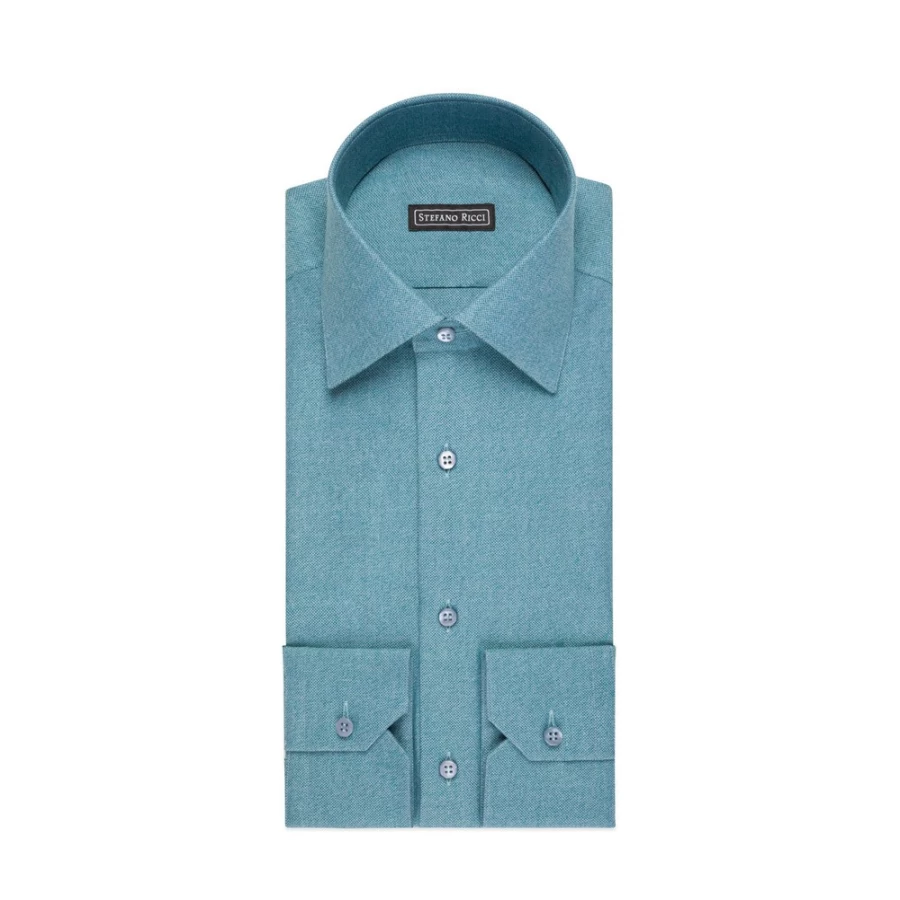 "Stefano Ricci Men's Handmade Asti Shirt – Premium Luxury Dress Shirt"