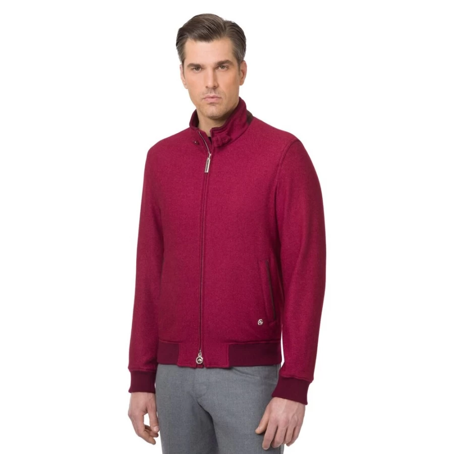 Stefano Ricci Men's Luxury Cashmere Silk Blouson Jacket