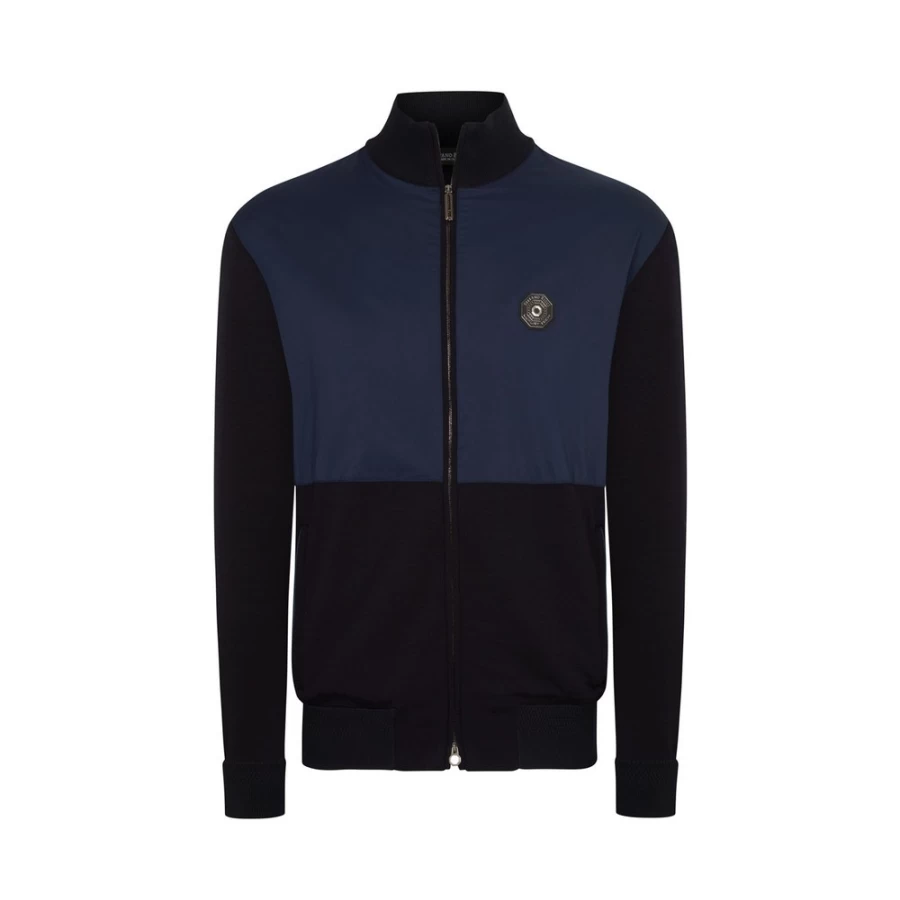 Stefano Ricci Men's Premium Jogging Suit Blouson - Luxury Tracksuit for Running & Casual Wear