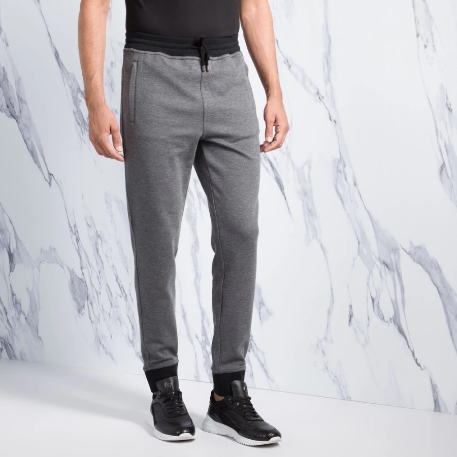 Stefano Ricci Men's Premium Jogging Suit Trousers for Comfort & Style