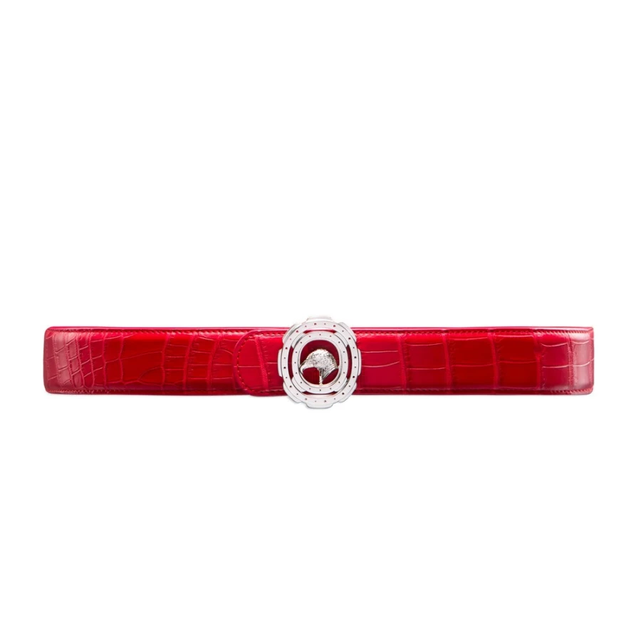 Stefano Ricci Luxury R020 Matted Crocodile Leather Belt for Men