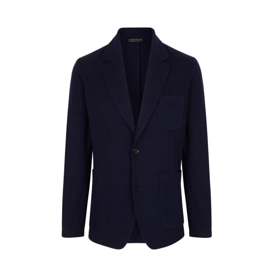 Stefano Ricci Men's Knit Two-Button Jacket in F22335_2198 - Premium Luxury Style