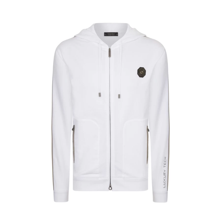 Stefano Ricci Men's Premium Hooded Jogging Sweater for Luxury Athletic Wear