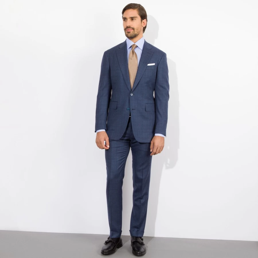 "Stefano Ricci Men's Two-Button Fiesole Suit – Premium Luxury Business Attire"