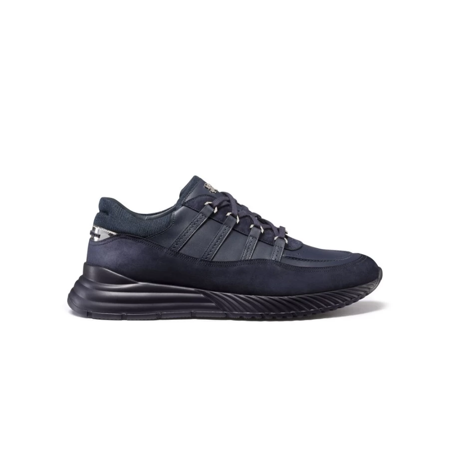Stefano Ricci B013 Suede & Calfskin Leather Men's Sneakers - Luxury Designer Shoes