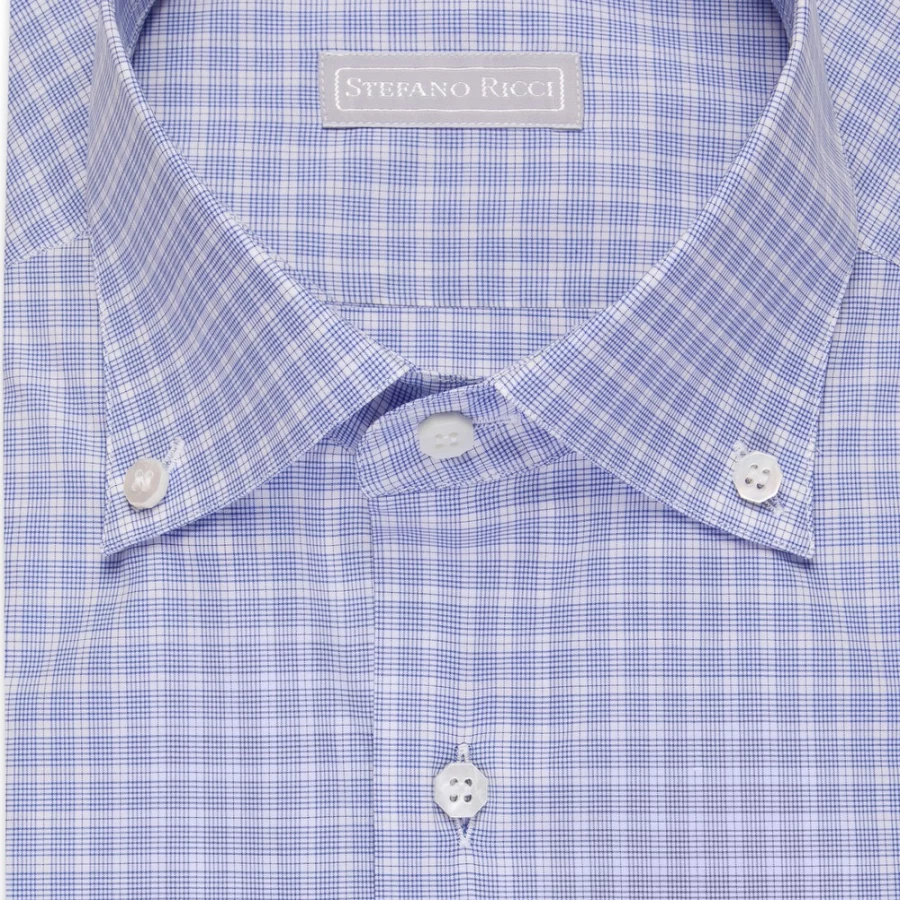 Stefano Ricci Men's Novara Handmade Shirt – Luxury Italian Crafted Dress Shirt