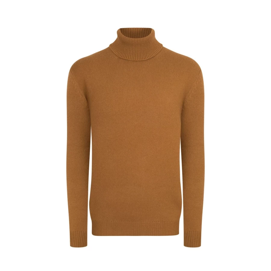 "Stefano Ricci Men's Luxury Turtleneck Sweater for Winter – Premium Cashmere Knitwear"
