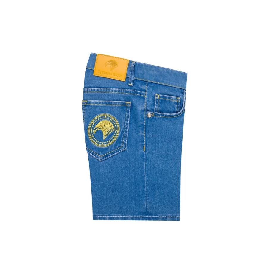 Stefano Ricci Junior Denim Shorts for Kids | Premium Quality Comfort Fit
