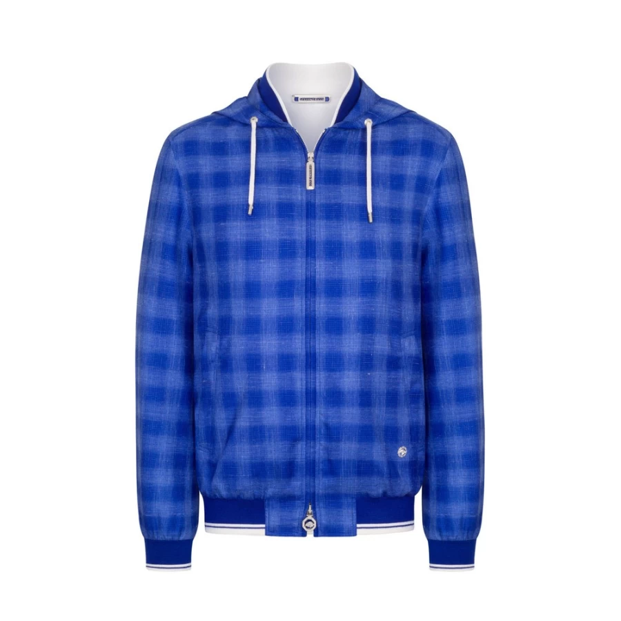 Stefano Ricci Men's Premium Hooded Blouson Jacket – Luxury Fashion Outerwear