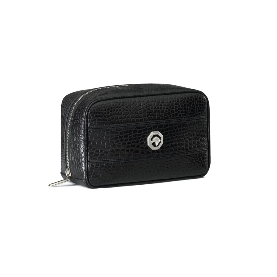 "Stefano Ricci Luxury Alligator Leather Travel Pouch for Men - Premium Designer Accessory"