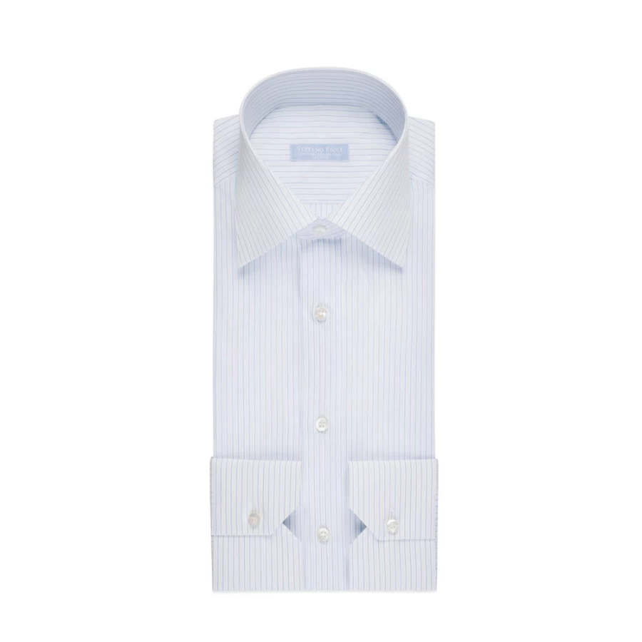 Stefano Ricci Men's Handmade Asti Shirt – Premium Luxury Cotton Dress Shirt