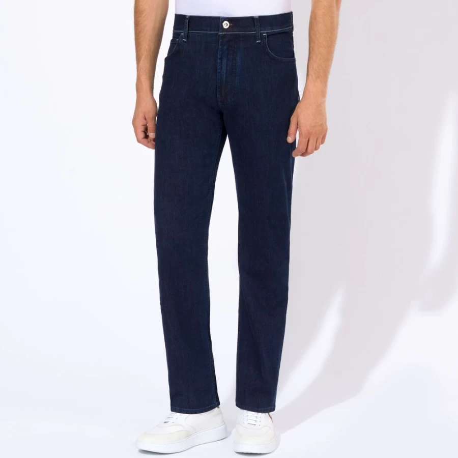 "Stefano Ricci Men's Premium Regular Fit Jeans for Classic Style"