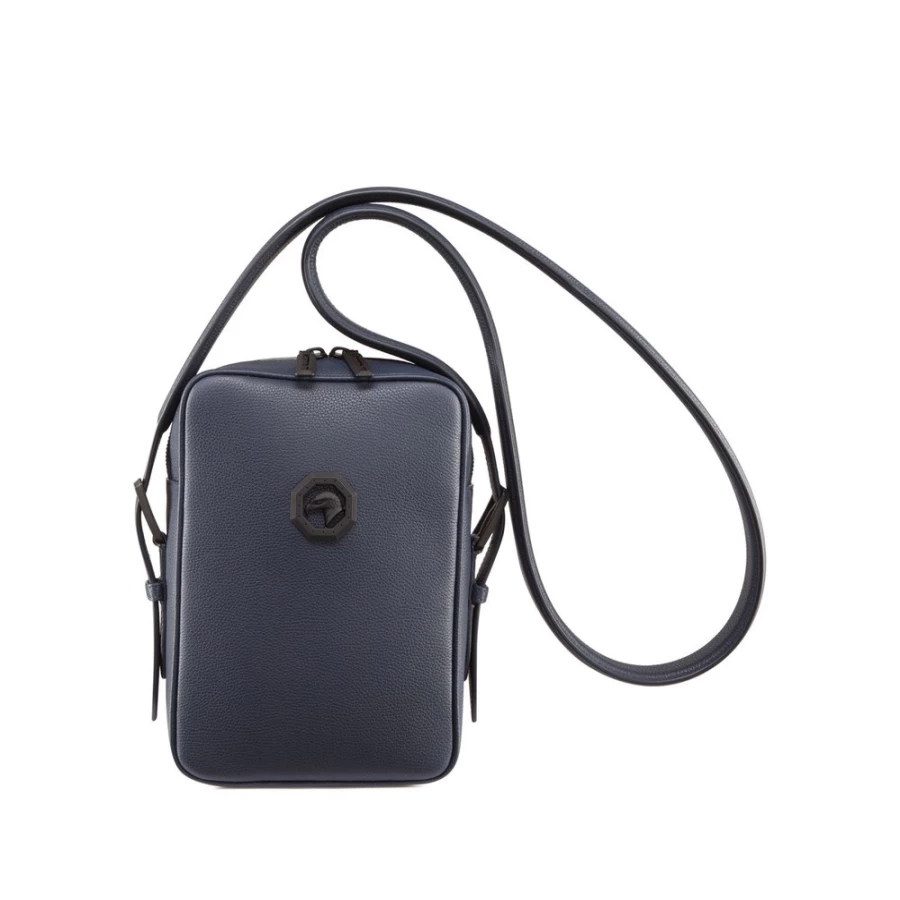 Stefano Ricci Handcrafted Genuine Calfskin Leather Messenger Bag for Men - Premium Italian Designer Briefcase