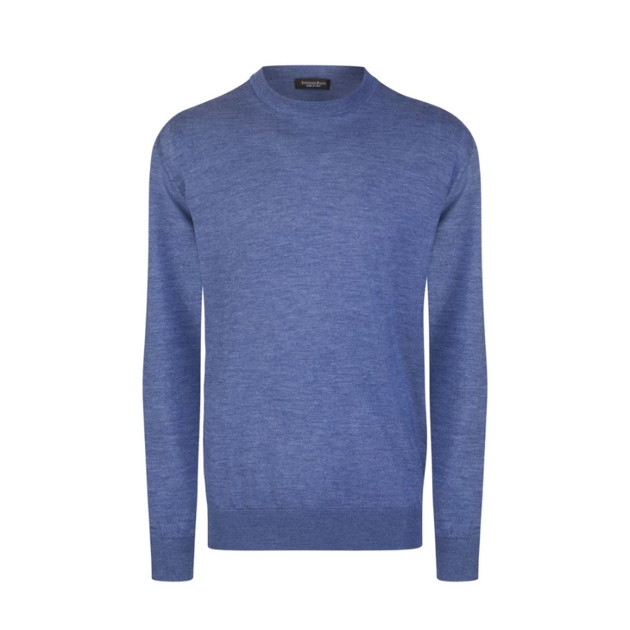 Stefano Ricci Men's Luxury Crewneck Sweater - Premium Cotton Knitwear for Men
