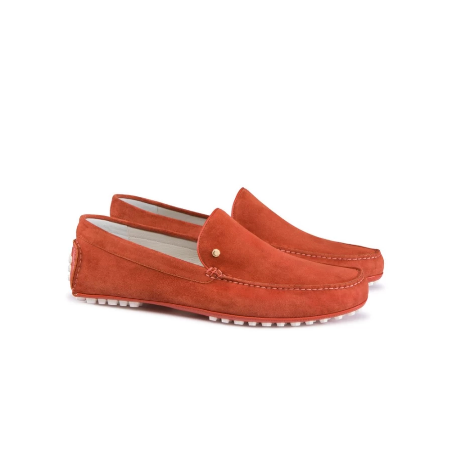 Stefano Ricci Luxury Suede Driving Loafers for Men - Premium Comfort & Style
